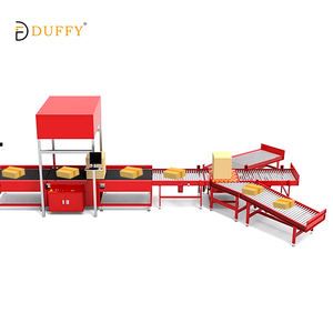 Duffy <span class=keywords><strong>prix</strong></span> d'usine trieur séparation courroie transversale colis Dimens poids automatisé balayage tri convoyeur ligne système machine - Product Image 3