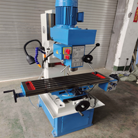 Machine de perçage et de fraisage verticale chinoise ZX50C, mini-machine multifonctionnelle pour le travail des métaux, à vendre