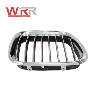 51138250052 Parrilla delantera de plástico WRR para E46 325i 330i, rejilla de admisión de aire derecha para parachoques, cubierta embellecedora de rejilla de ventilación estilo Racing - Product Image 5