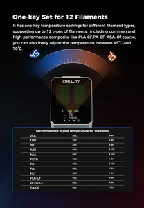 Space Pi Plus 3D Filament Dryer New 1-Year Warranty-One-Key Setting for 1.75/2.85mm Double Drying Capacity for PLA PETG <b>ABS</b> TPU - Product Image 6