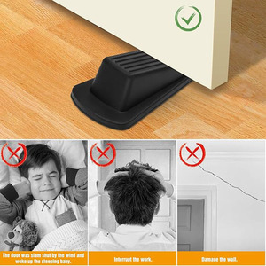 En stock, vente en gros, promotion : <span class=keywords><strong>Cale</strong></span> de <span class=keywords><strong>porte</strong></span> en caoutchouc robuste pour le bas de <span class=keywords><strong>porte</strong></span>, idéale pour tapis, carrelage, <span class=keywords><strong>béton</strong></span>, bois - Product Image 6