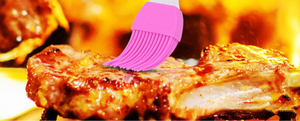 Résistant Ustensiles de Cuisine Cuisson <span class=keywords><strong>Bbq</strong></span> de Qualité Alimentaire Silicone Brosse À Huile - Product Image 4