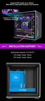 New Gaming PC Full Tower Steel and Metal Gabinete ATX Computer Case in Stock Hot Sale ARGB PC Chassis