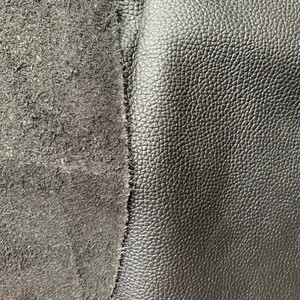 Vera pelle di mucca con tessuto in rilievo Litchi Stock per gonne cinture mobili divani scarpe da lavoro guanti da bici, ecc. - Product Image 2