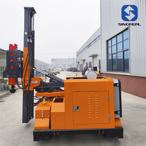 Mesin Pemasang Tiang Pancang Mini 4500mm Tinggi Pancang 15m Kedalaman Pengeboran Palu Hidrolik 980J Energi Benturan Terpasang di Crawler Bertenaga Mesin - Product Image 5