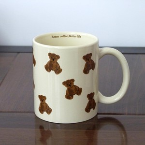 Caneca de Cerâmica Branca Cremosa de 11OZ para Casa e Escritório, Embalagem em Caixa, Caneca de Café com Urso de Pelúcia Charmoso, Presente Adorável para Crianças e Adultos - Product Image 2