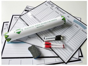 Vente en gros Calendrier de réfrigérateur magnétique Tableau d'affichage autocollant blanc magnétique pour réfrigérateur - Product Image 2