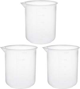 थोक 500 एमएल 1000 एमएल पीपी प्लास्टिक प्रयोगशाला बेकर्स स्टेरिल आसान साफ टिकाऊ गर्मी प्रतिरोधी आइसो9001 प्रमाणित 3 साल की वारंटी - Product Image 1