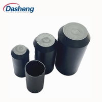 Tapas Termocontraíbles Impermeables Dasheng DEC PE con Relación de Contracción de 3:1 para Protección de Cables de Bajo Voltaje
