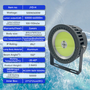 DC12-24V <span class=keywords><strong>Bow</strong></span> đèn đánh cá công suất cao màu xanh lá cây dẫn đèn sân khấu cho đêm bowfishing thuyền thiết lập - Product Image 1