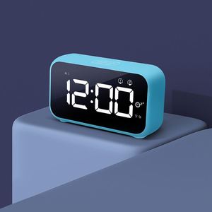 นาฬิกาปลุกดิจิตอล LED น่ารัก พร้อมฟังก์ชั่นสัมผัส ตั้งเวลาเลื่อนปลุก นับถอยหลัง วัสดุ ABS ใช้พลังงานจากแบตเตอรี่ เหมาะสำหรับห้องนอน ห้องนั่งเล่น สำนักงาน ห้องครัว - Product Image 4