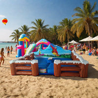 Jeux de surf gonflables excitants et durables en PVC et en bâche, simulateur de snowboard mécanique unisexe avec matelas