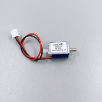 0520D petite mini électrovanne électrique DC 3V 4.5V 6V 12V 24V N/C normalement fermée 2 voies gaz air faible bruit NC vanne électrique