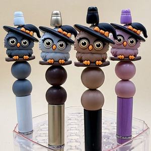 Cuentas de Calavera Coloridas con Lazo y Diseño del Día de Muertos para la Creación de Joyas en Material de Silicona - Product Image 6