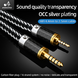 <span class=keywords><strong>สาย</strong></span>สัญญาณเสียง ataudio HIFI ขนาด4.4มม. ถึง<span class=keywords><strong>2.5</strong></span>มม. แจ็ค<span class=keywords><strong>สาย</strong></span>สัญญาณเสียง4.4 <span class=keywords><strong>2.5</strong></span>ตัวผู้ไปยังตัวผู้สำหรับเครื่องผสม/เครื่องขยายเสียง/เครื่องเล่นซีดี/ลำโพง - Product Image 3