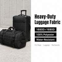 Tissu Oxford 1680D écologique 355GSM enduit PU, résistant aux déchirures, en polyester tissé pour sacs de voyage et tentes