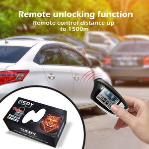 Gián Điệp hai chiều xe Hệ thống báo động Hot bán tự động thiết bị điện tử với từ xa khởi động giá bán buôn chống trộm Tính năng saca octopos - Product Image 6