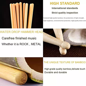 高品質5A/7A打楽器アクセサリー練習用メープルウッドドラムスティックドラムセット卸売 - Product Image 3