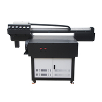 Impresora digital grande 9060 UV de cama plana, impresora UV de grado industrial 9060, insignia plana, logotipo, impresora UV de cama plana 9060
