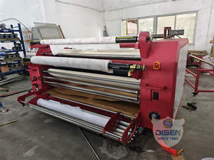 Presse à Chaleur à <span class=keywords><strong>Rouleau</strong></span> de Sublimation Automatique pour Vêtements et Draps de Lit Entraînement Hydraulique Multicolore 420*2000mm - Product Image 4