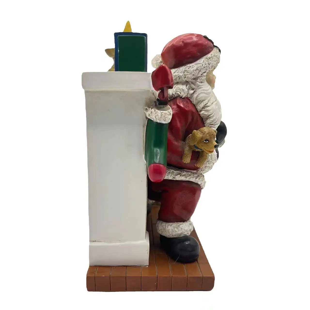 Aanpasbare Led Lamp Hars Kerstman Sculptuur Desktop Decoratie