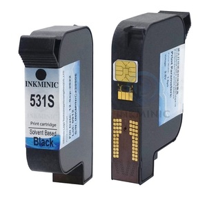 ตลับหมึกสีดำทำจากตัวทำละลาย531วินาทีสำหรับเครื่องพิมพ์ sojet Elfin I Elfin IVS V2 Elfin II Thermal TIG - Product Image 3