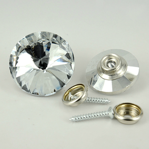 <span class=keywords><strong>Botones</strong></span> de Cristal con 2 Agujeros <span class=keywords><strong>al</strong></span> <span class=keywords><strong>por</strong></span> <span class=keywords><strong>Mayor</strong></span>, Decoración de Diamantes Transparentes <span class=keywords><strong>para</strong></span> Sofá, Estilo Shank - Product Image 5