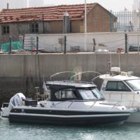 Bateau de pêche en aluminium de 7,5 m (25 pieds) de Nouvelle-Zélande avec moteur hors-bord pour la pêche sportive et de loisirs à vendre
