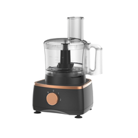 Robot culinaire multifonction 9-en-1 haute puissance 700W avec bol mélangeur 1,5L, hachoir, trancheuse, râpe, moulin à viande et pétrin