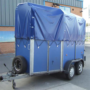 Teloni in PVC ad Alta Resistenza Impermeabili <span class=keywords><strong>per</strong></span> Copertura Camion e Legname, 480g-650g, Tessuto Scamosciato <span class=keywords><strong>per</strong></span> Uso Esterno con Anelli a D - Product Image 2