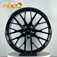 Velg GZD Forged Aluminium Alloy 16 17 Inch 4x100 Set 4, Ringan untuk Mobil Penumpang Sedan & Hatchback Kompak