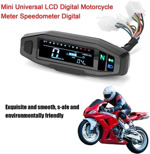 Mini Lcd universel RPM compteur de vitesse odomètre numérique Instrument électrique compteur de <span class=keywords><strong>moto</strong></span> pour KR200 Accesorios Para Motocicleta - Product Image 3