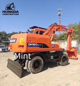 Excavatrice utilisée de DH150W-7 de Doosan DH150W DX150W DX150LC matériel de construction coréen hydraulique - Product Image 4