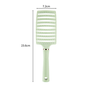 Herramientas de Peluquería, Peine de Pelo Curvo Grande con Arco Hueco, para Secado con Secador, Masaje del Cuero Cabelludo, Ventilación, Desenredado y Peinado, para Cabello Húmedo y Seco - Product Image 2