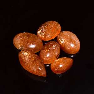 Cabujón de piedras preciosas sueltas de grado de exportación, cabujón de piedra solar artesanal con brillo Natural, piedra preciosa vibrante para uso en la fabricación de joyas - Product Image 3