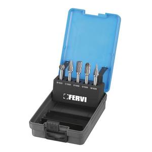 เครื่องมือตัด, ดอกสว่านและใบมีดตัดโลหะ, ชุดใบมีดตัดแบบหมุน FERVI SOLID CARBIDE - Product Image 1