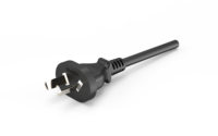 Cable de Alimentación Argentino de 2 Pines IEC C13 con Certificación IRAM H05VV-F para Computadora, Monitor, TV, Servidor, Impresora, UPS, Cable de Repuesto al por Mayor