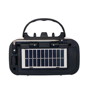 Altavoz relacionado solar con radio de energía solar portátil <span class=keywords><strong>FM</strong></span> AM SW - Product Image 5