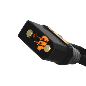 Cable Conector Antichispas QS10 de 15Ω, Alta Corriente 180A, 300V, Macho/Hembra, Cable de Silicona 4AWG 6AWG para Soplador de Nieve Eléctrico - Product Image 2