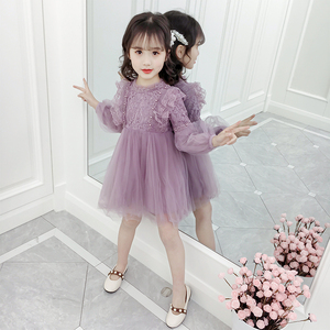 ชุดเดรสเด็กผู้หญิงแบบลำลองประดับลูกปัดลายลูกไม้สวยงามที่สุดสำหรับงานปาร์ตี้ ดีไซน์แบบกระโปรงบัลเลต์ ขายส่ง กำลังมองหาตัวแทนจำหน่าย - Product Image 3