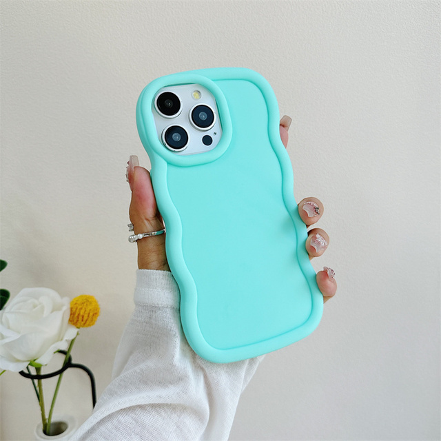 Street Fashion Women's Cellphone Case for Itel A60/A60S Wave Pattern Anti Shock Back Cover for Itel A70 Mobile Accessories
