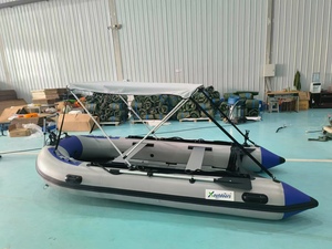 <span class=keywords><strong>Bateau</strong></span> <span class=keywords><strong>gonflable</strong></span> de 330cm 360CM 380cm pour 4 personnes pour la plongée dans la mer au large de la rivière du lac - Product Image 2