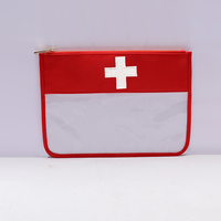 Sac médical de voyage portable multifonction personnalisé, sac de rangement pour médicaments d'urgence, organisateur de médicaments, pochette transparente de premiers soins