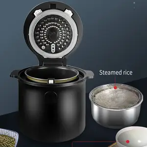 Rice Cooker Rice Cooker Malaysia Vietnam LED Display 3 Cup Smart Mini Multi Rice Cooker 1l White Rice Ceramic Cooking Pot Rice For Lunch