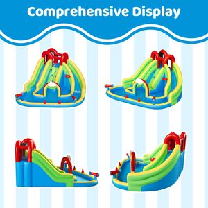 Hot Sale Kids Backyard Water Slide <b>Bounce</b> House With 450W Blower Jumping <b>Castle</b> Water Park Inflatable Indoor Outdoor - Product Image 6