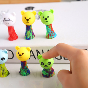 Poupée sauteuse en peluche de dessin animé pour enfants, jouet anti-stress unisexe, âge 2-4 ans, en plastique - Product Image 3