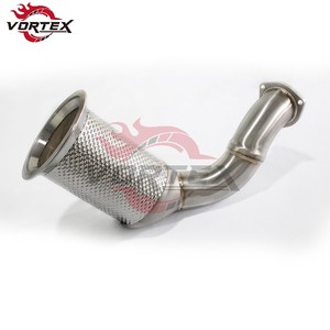 Escape Catback Valvetronic de Alto Rendimiento Vortex SS304 con Downpipe de Ajuste Directo para Porsche Cayenne 2.0T 3.0T 2019-2025 - Product Image 4