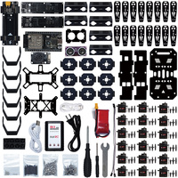 Kit de Robot Araña Hexápodo Biónico Tscinbuny ESP32, Control por Aplicación, Programación, Educación STEAM, Kit Maker