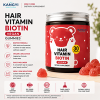 Gummies de Biotine 5000mcg Véganes – Complément Vitaminique pour Cheveux Sans Gélatine – Soutien Beauté – Certifié GMP – OEM ODM Marque Privée