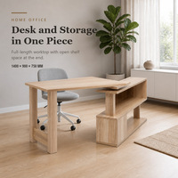 Bureau électrique réglable en hauteur avec coins arrondis, configuration d'espace de travail incurvé, station de travail avec support pour CPU, 60 pouces